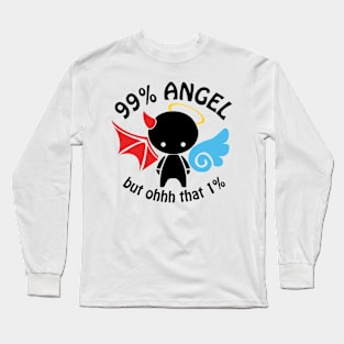 99% Angel Long Sleeve T-Shirt